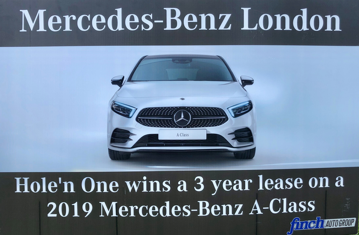 Mercedes Benz London at the Barbara Rankin Golf Classic 2019