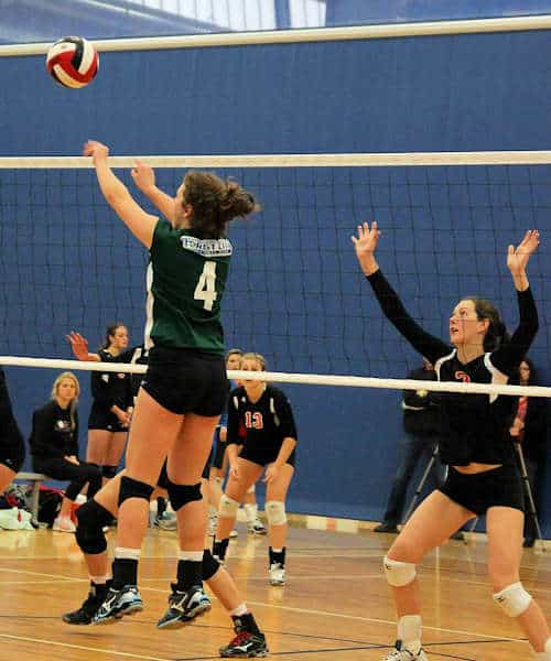 Forest City Volleyball Club girls team